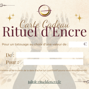Carte Cadeau 300€